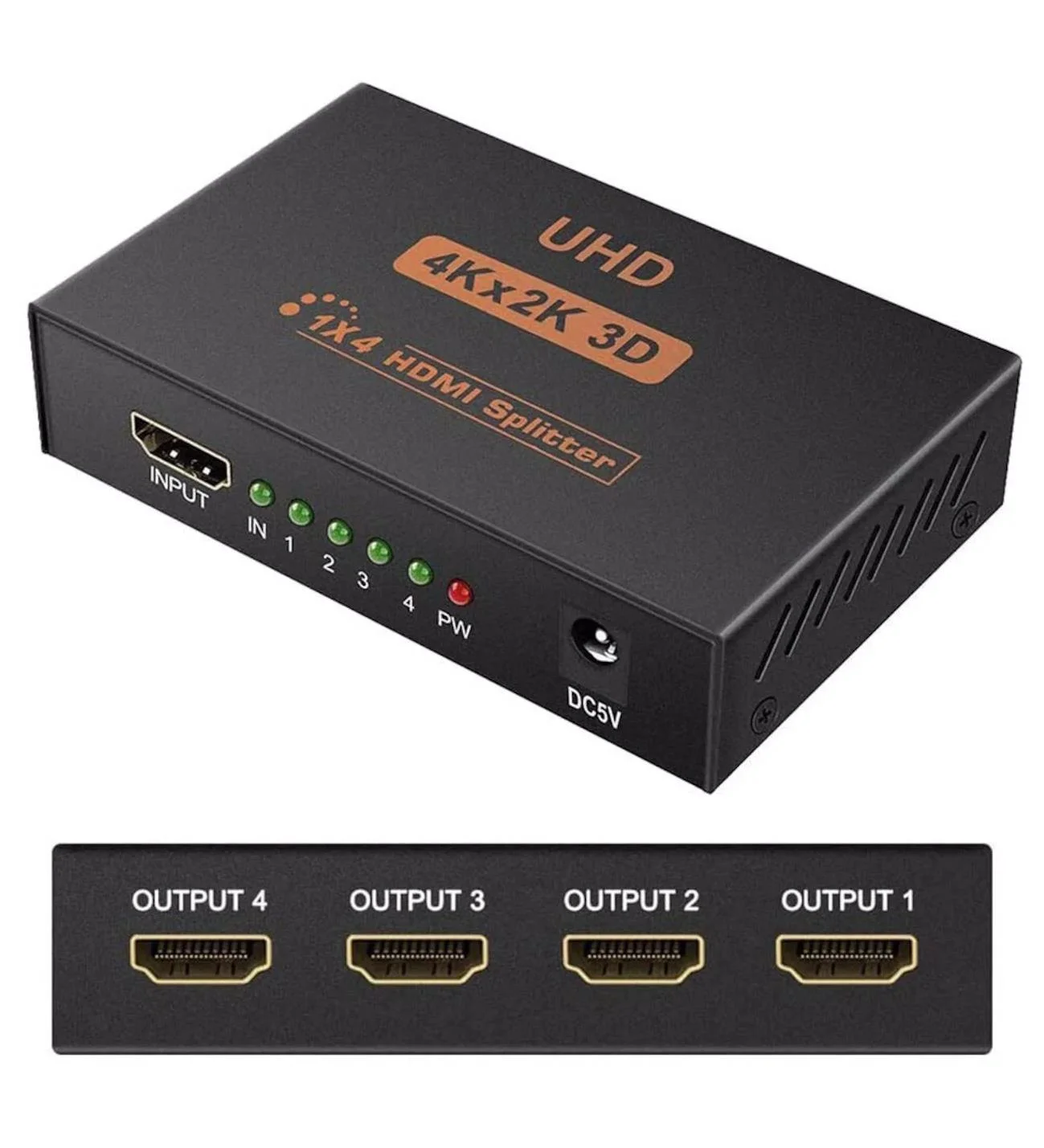 4 PORT HDMI SPLİTTER  PRD-1026 -- ZR3--G-538G