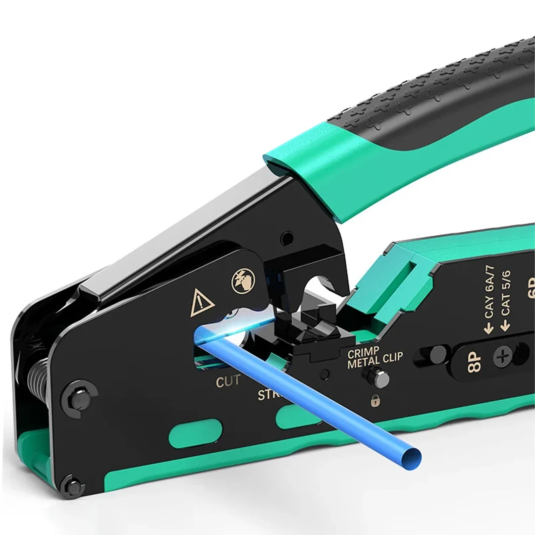 44016 RJ11 - RJ45 YENİ NESİL AÇIK UÇLU EZ RJ45 İKİLİ ÇAKMA PENSE 24016