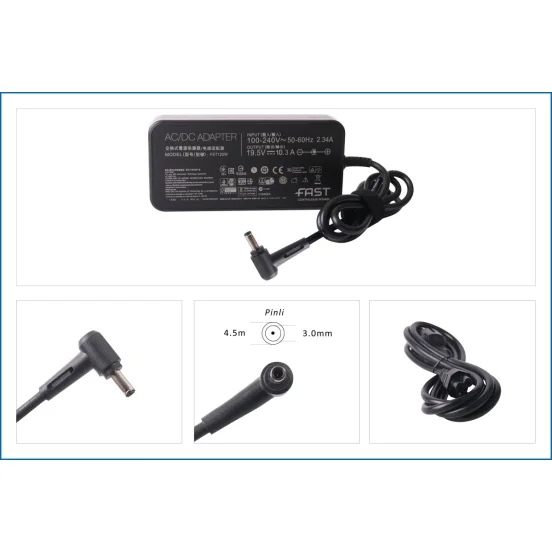 CMADP135 HP 19.5V 10.3A 200W ADAPTÖR (HP 4.5 X 3.0MM/PİN) C135