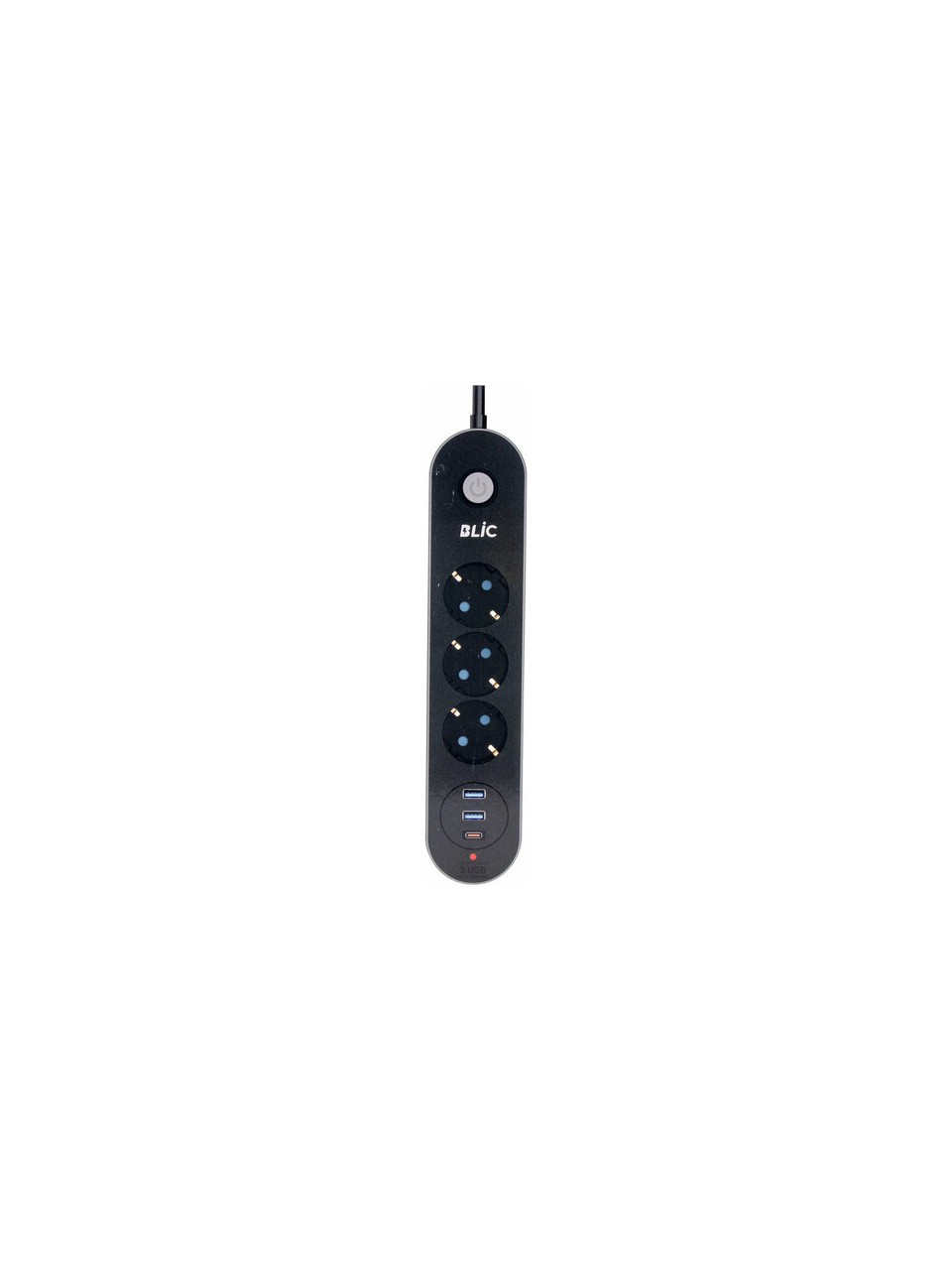 Ftr-01 Akım Korumalı Priz | 16A 250V Güç Kapasitesi, Aşırı Gerilim ve Kısa Devre Koruması Type-c ve Usb Şarj Girişleri
