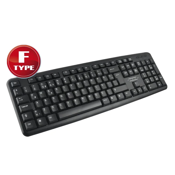 Hiper F-3055 USB Siyah Standart Klavye