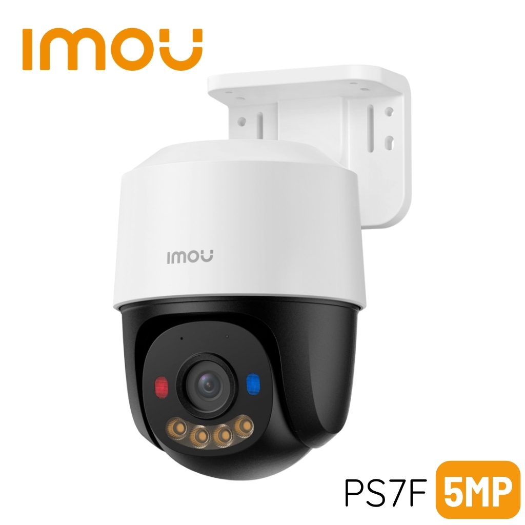 IMOU PS7F 5MP 2.8mm Çift Yönlü Sesli Smart IR 30M Renkli PT IP POE Kamera IM-IPC-PS7FP-5M0