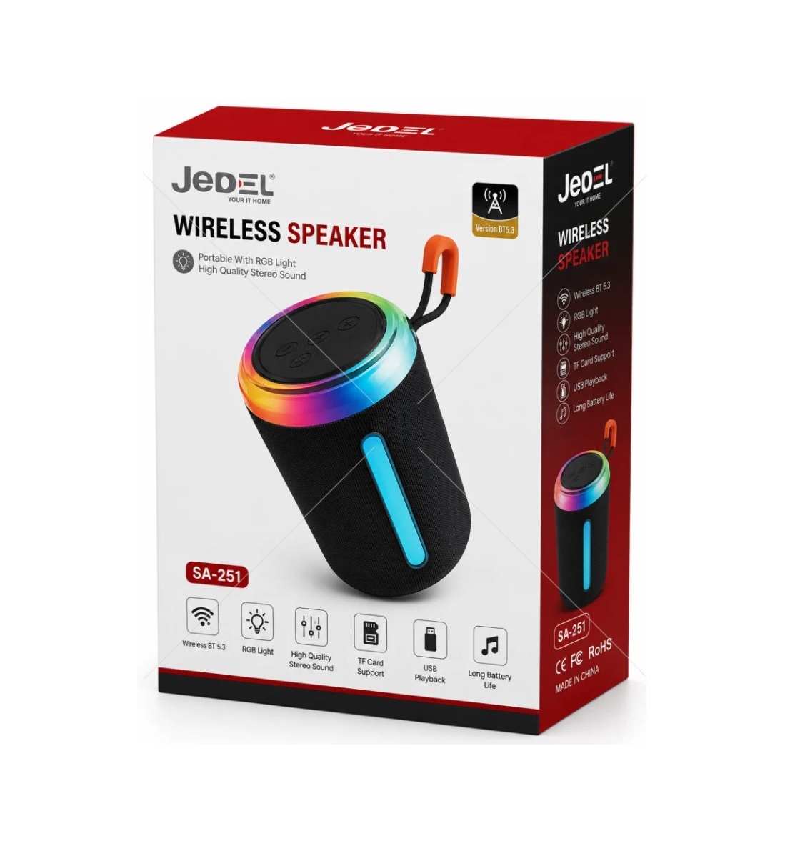 JEDEL SA251 BLUETOOTH SPEAKER HOPARLÖR