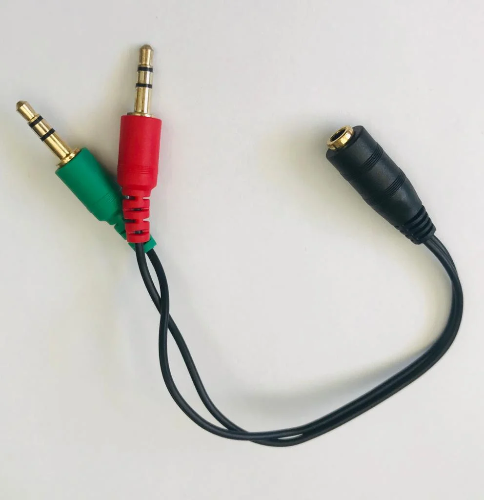 Kulaklık Ses Mikrofon Ayırıcı Dönüştürücü  3703