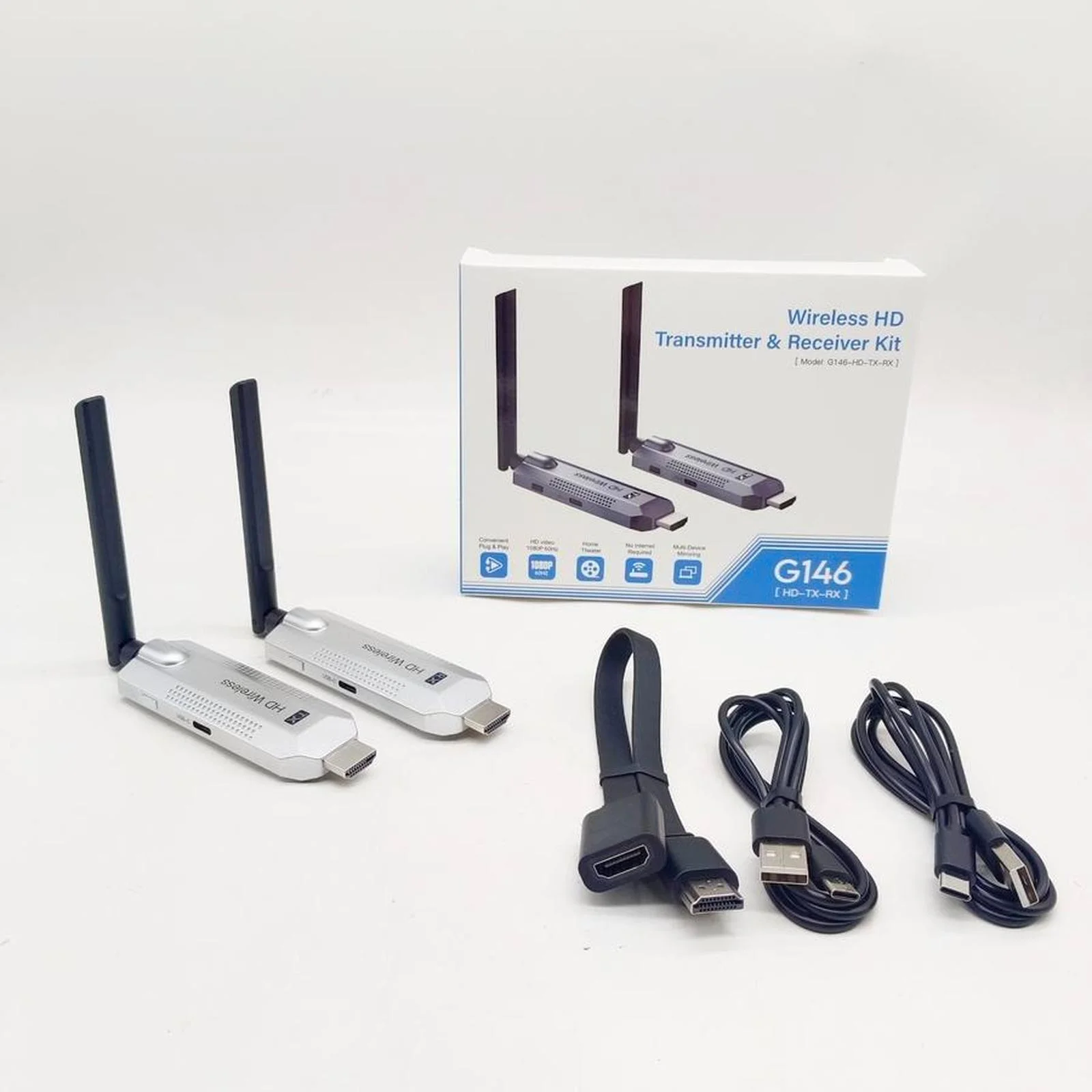 MULTICOLOR G146 HDMI  KABLOSUZ GÖRÜNTÜ AKTARICI 150 MT