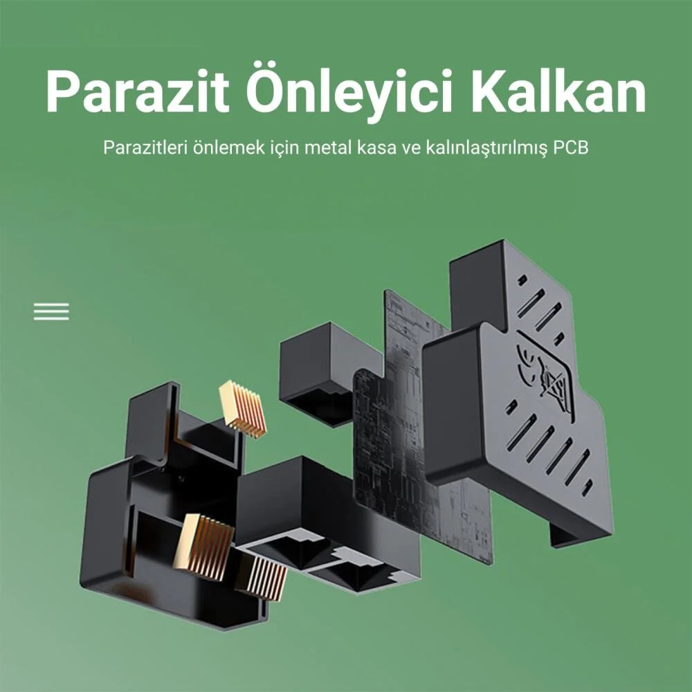 MULTİCOLOR  MC-26130 RJ45 TO 2X RJ45 DİŞİ SPLİTTER ADAPTÖR