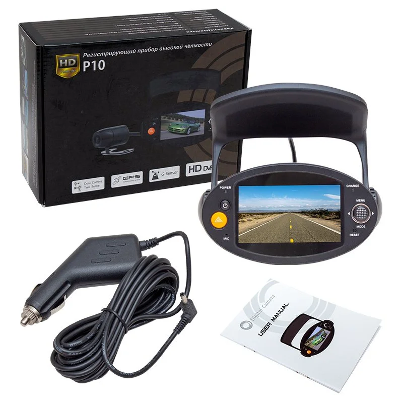 Powermaster PM-P10 2.7'' Ekranlı 1080P HD Tekli Araç Kamera (32Gb Destekli)