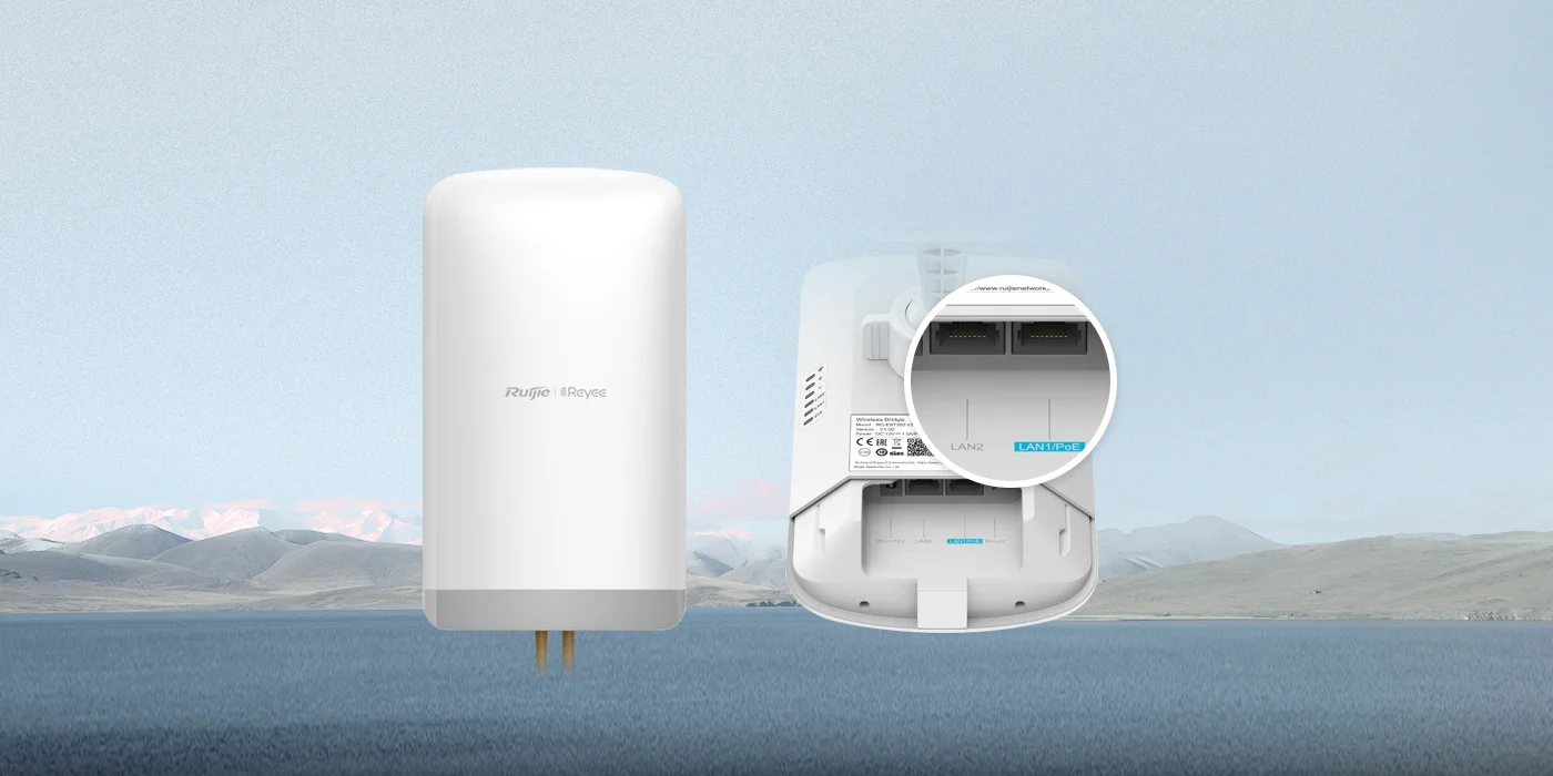 Reyee RG-EST350, 5Ghz Dış Ortam Noktadan Noktaya Access Point, Kutu İçeriği 2 Adet, 867 Mbps, Bulut Yönetilebilir