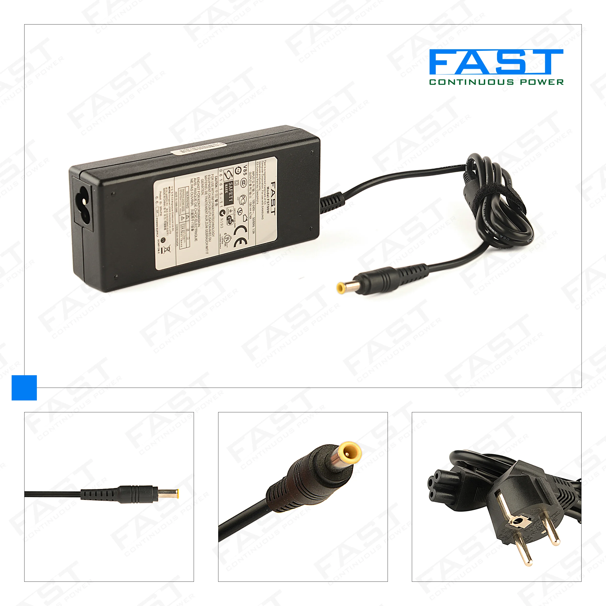 SAMSUNG CMADP074 19V 4.74A 5.5 x 3.0mm NOTEBOOK ADAPTÖR C74